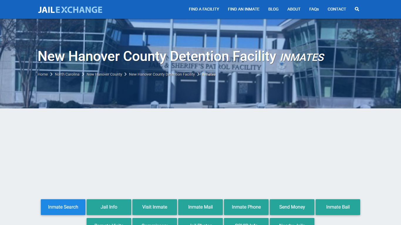 New Hanover County Jail Inmates | Arrests | Mugshots | NC